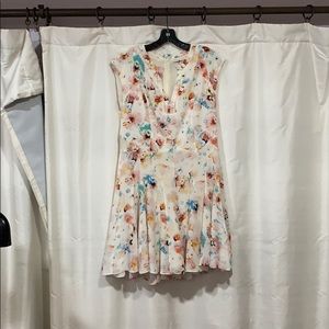 Rebecca Taylor Floral Silk Dress